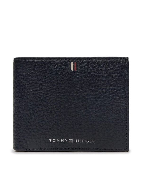 Tommy Hilfiger Tommy Hilfiger Velika moška denarnica Th Central Cc And Coin AM0AM11855 Mornarsko modra