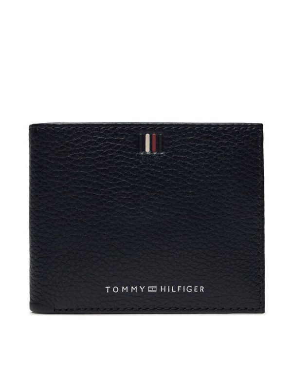 Tommy Hilfiger Tommy Hilfiger Velika moška denarnica Th Central Mini Cc Wallet AM0AM11854 Mornarsko modra