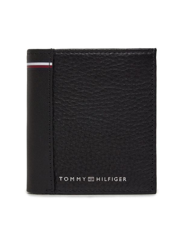 Tommy Hilfiger Tommy Hilfiger Velika moška denarnica Transit Trifold AM0AM12518 Črna