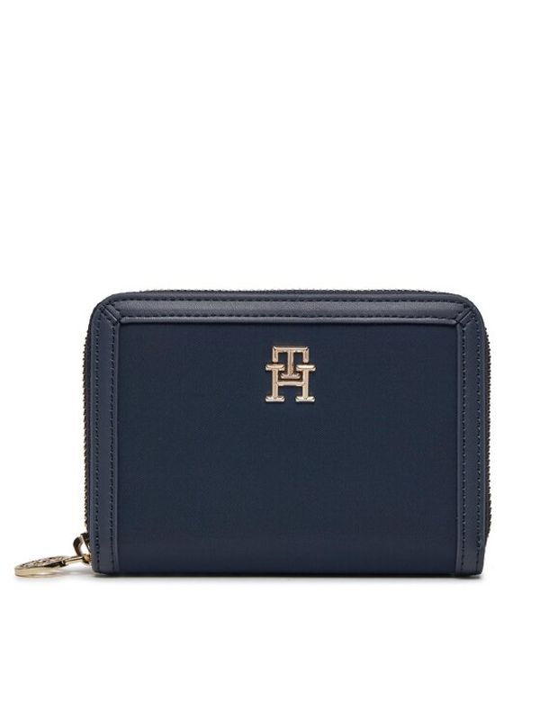 Tommy Hilfiger Tommy Hilfiger Velika ženska denarnica Th Essential S Med Za AW0AW15754 Mornarsko modra