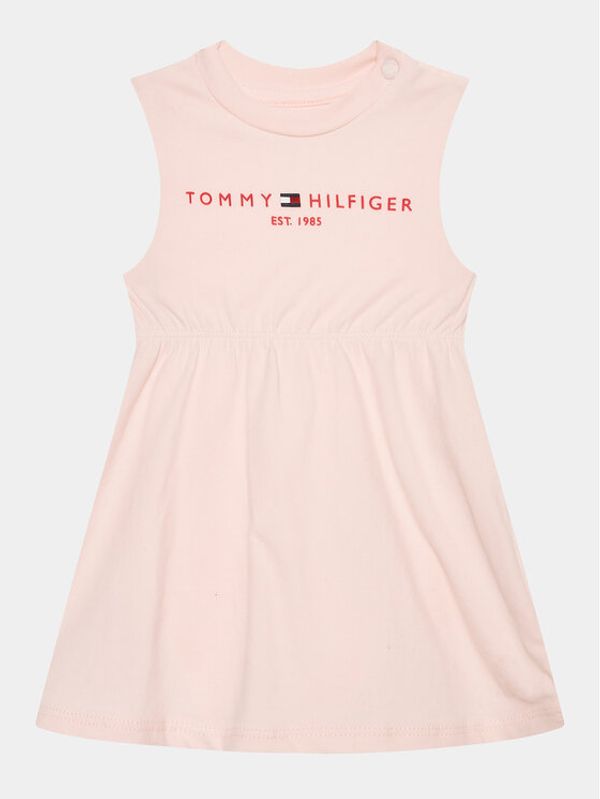 Tommy Hilfiger Tommy Hilfiger Vsakodnevna obleka KN0KN01625 Roza Regular Fit