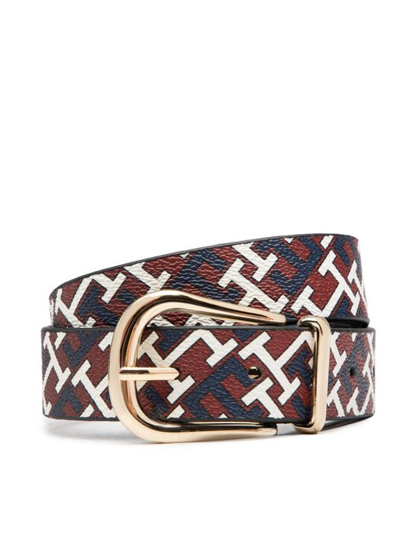 Tommy Hilfiger Tommy Hilfiger Ženski pas Casual Chic Monogram Aop 3.0 AW0AW13965 Rjava