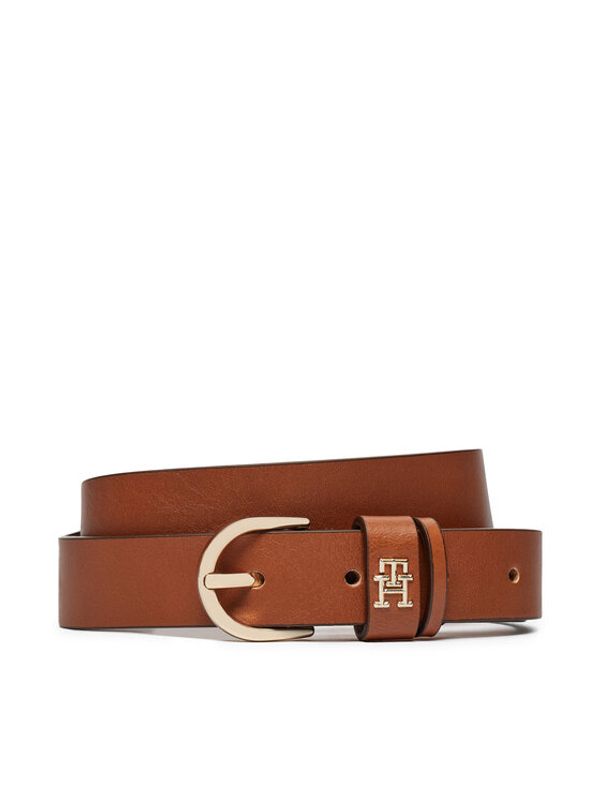 Tommy Hilfiger Tommy Hilfiger Ženski pas Essential Effortless AW0AW16354 Rjava