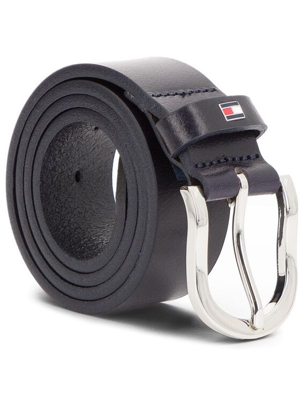 Tommy Hilfiger Tommy Hilfiger Ženski pas New Danny Belt WW0WW11590 70 Mornarsko modra