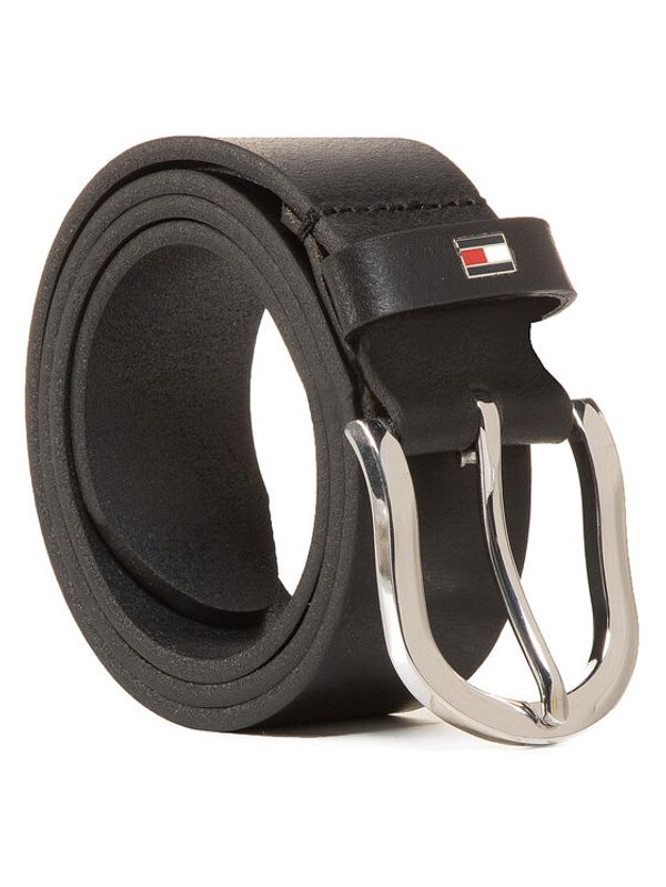 Tommy Hilfiger Tommy Hilfiger Ženski pas New Danny Belt WW0WW11590 Črna