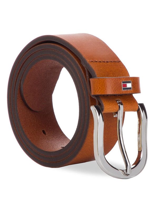 Tommy Hilfiger Tommy Hilfiger Ženski pas New Danny Belt WW0WW11590 Rjava