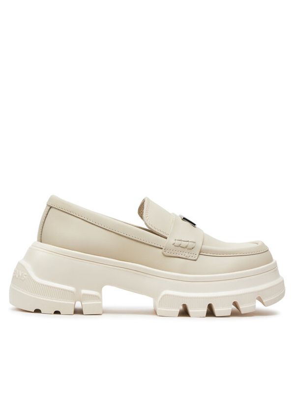 Tommy Jeans Tommy Jeans Čevlji brez vezalk Tjw Chunky Loafer EN0EN02504 Bež