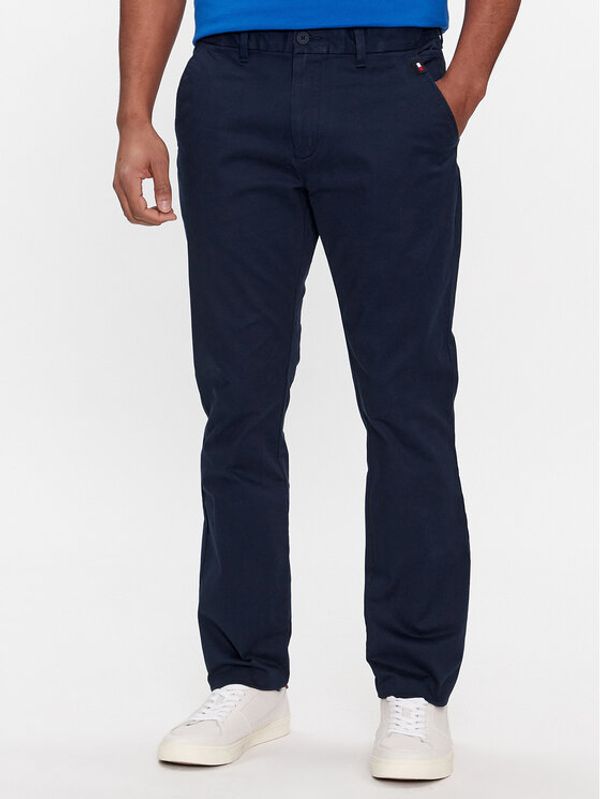 Tommy Jeans Tommy Jeans Chino hlače Austin DM0DM18339 Mornarsko modra Slim Fit