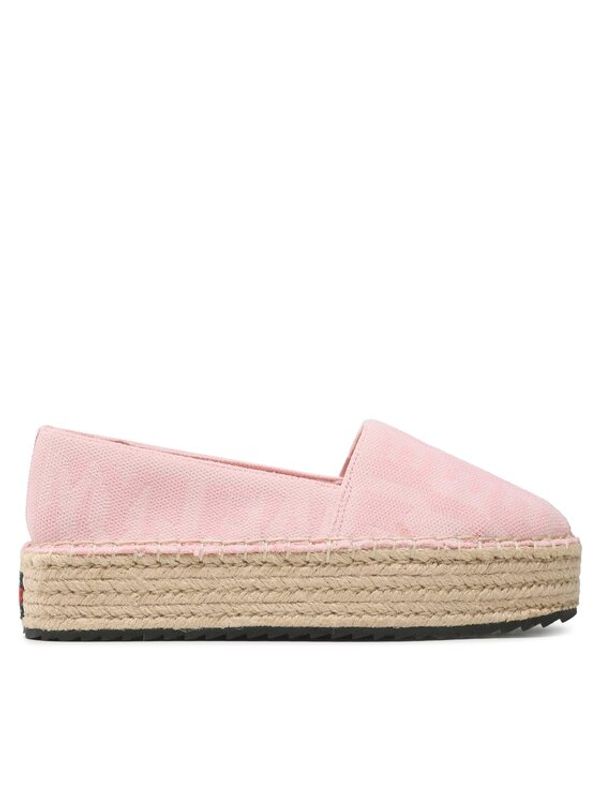 Tommy Jeans Tommy Jeans Espadrile Logomania Espadrille EN0EN02079 Roza