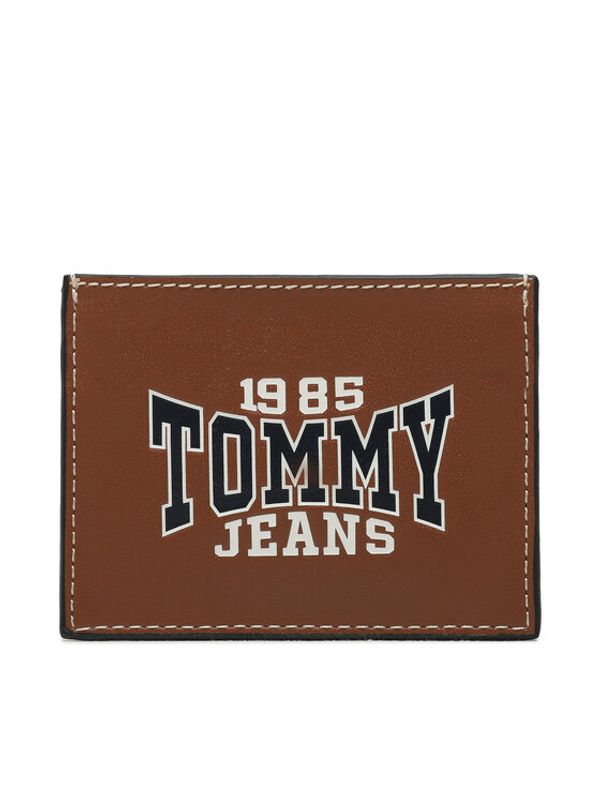 Tommy Jeans Tommy Jeans Etui za kreditne kartice Tjm Leather Cc Holder AM0AM11427 Rjava