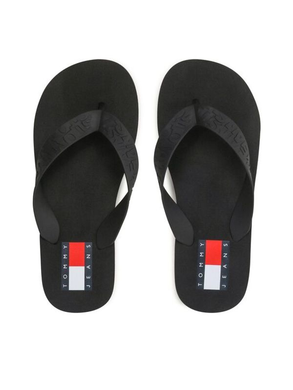 Tommy Jeans Tommy Jeans Japonke Tjw Flag Eva Beach Sandal EN0EN02194 Črna