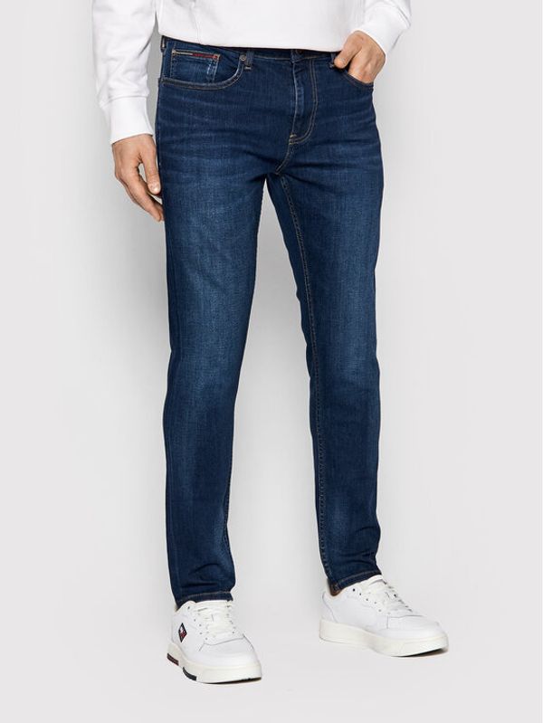 Tommy Jeans Tommy Jeans Jeans hlače Austin DM0DM09552 Modra Slim Tapered Fit