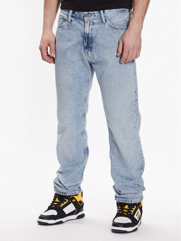 Tommy Jeans Tommy Jeans Jeans hlače Ethan DM0DM16169 Modra Straight Fit