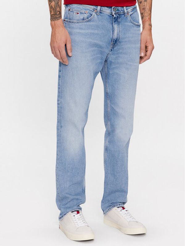 Tommy Jeans Tommy Jeans Jeans hlače Ethan DM0DM18179 Modra Straight Fit