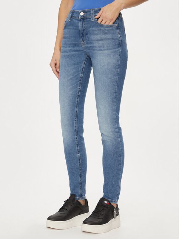 Tommy Jeans Tommy Jeans Jeans hlače Nora DW0DW17568 Modra Skinny Fit