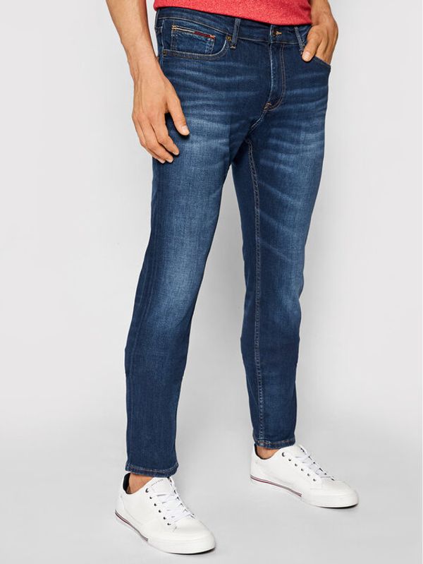 Tommy Jeans Tommy Jeans Jeans hlače Scanton DM0DM09553 Mornarsko modra Slim Fit