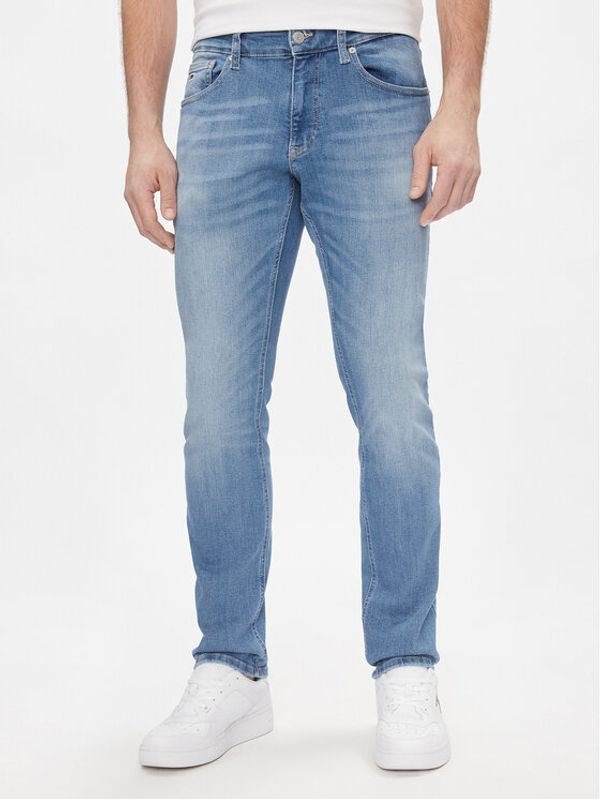 Tommy Jeans Tommy Jeans Jeans hlače Scanton Slim Ah1236 DM0DM18138 Mornarsko modra Slim Fit