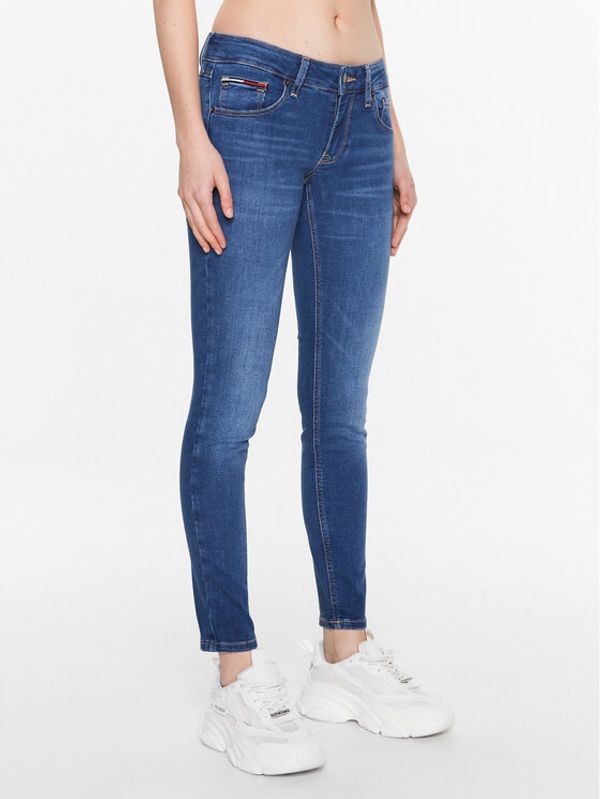 Tommy Jeans Tommy Jeans Jeans hlače Scarlett DW0DW15781 Modra Skinny Fit