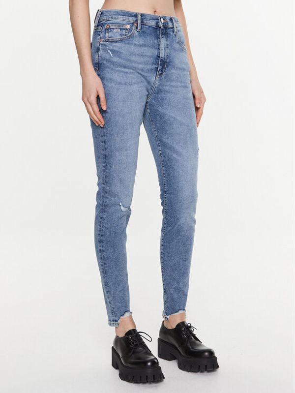 Tommy Jeans Tommy Jeans Jeans hlače Silvia DW0DW15525 Modra Skinny Fit