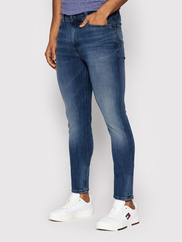 Tommy Jeans Tommy Jeans Jeans hlače Simon DM0DM09563 Mornarsko modra Skinny Fit