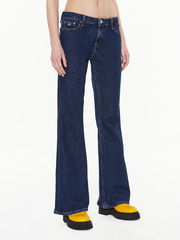 Tommy Jeans Tommy Jeans Jeans hlače Sophie DW0DW14773 Mornarsko modra Flared Leg