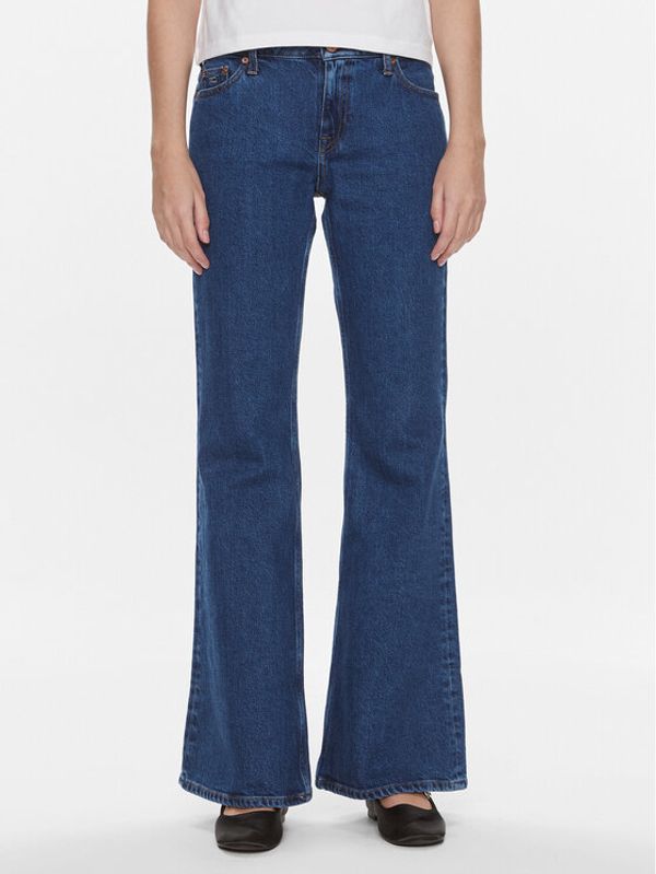 Tommy Jeans Tommy Jeans Jeans hlače Sophie DW0DW17183 Modra Flare Fit