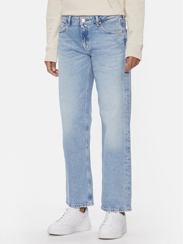 Tommy Jeans Tommy Jeans Jeans hlače Sophie DW0DW17273 Modra Straight Fit