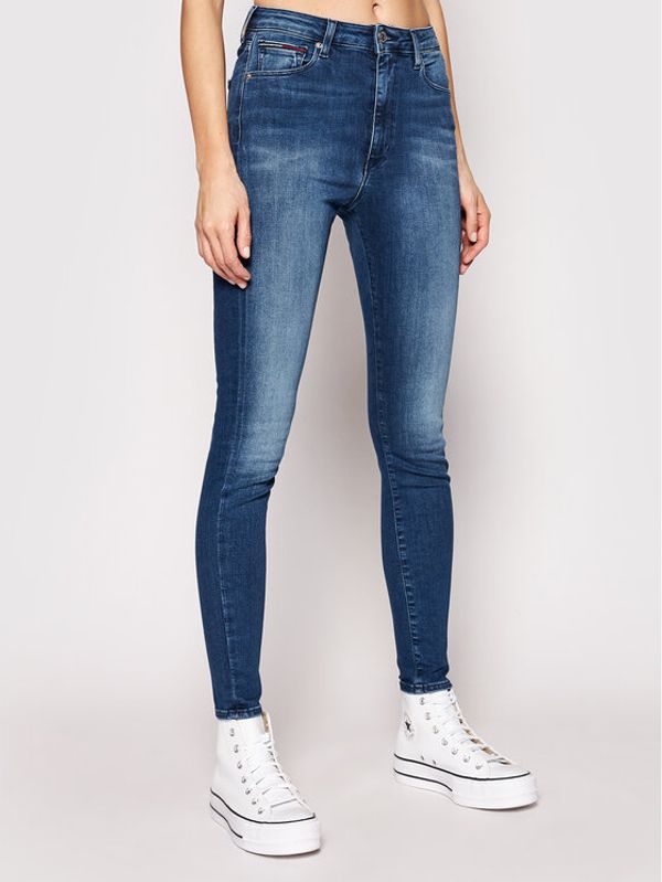 Tommy Jeans Tommy Jeans Jeans hlače Sylvia DW0DW09215 Modra Super Skinny Fit