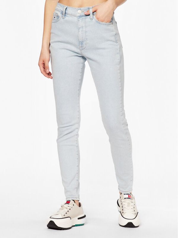 Tommy Jeans Tommy Jeans Jeans hlače Sylvia DW0DW15512 Svetlo modra Skinny Fit