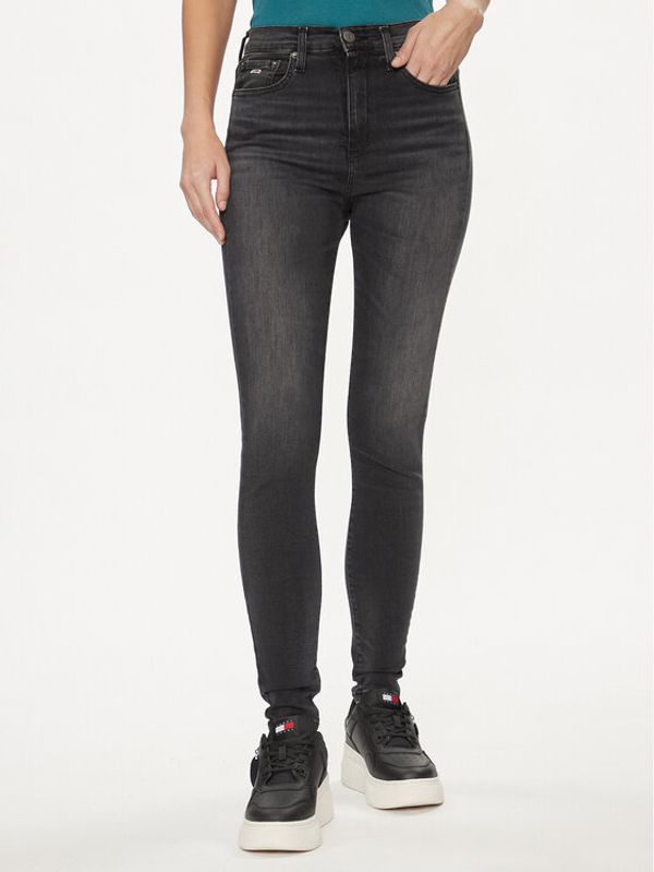 Tommy Jeans Tommy Jeans Jeans hlače Sylvia DW0DW17593 Črna Skinny Fit