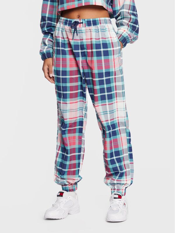 Tommy Jeans Tommy Jeans Jogging hlače Tjw DW0DW14626 Modra Relaxed Fit