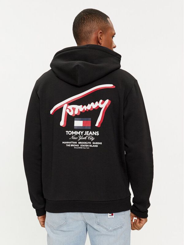 Tommy Jeans Tommy Jeans Jopa 3D Street DM0DM18647 Črna Regular Fit