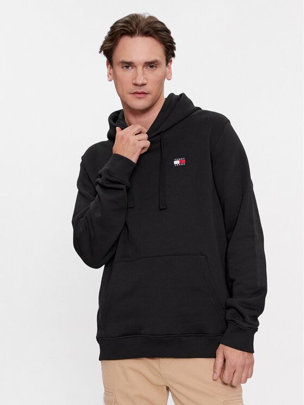 Tommy Jeans Tommy Jeans Jopa Badge DM0DM17988 Črna Regular Fit