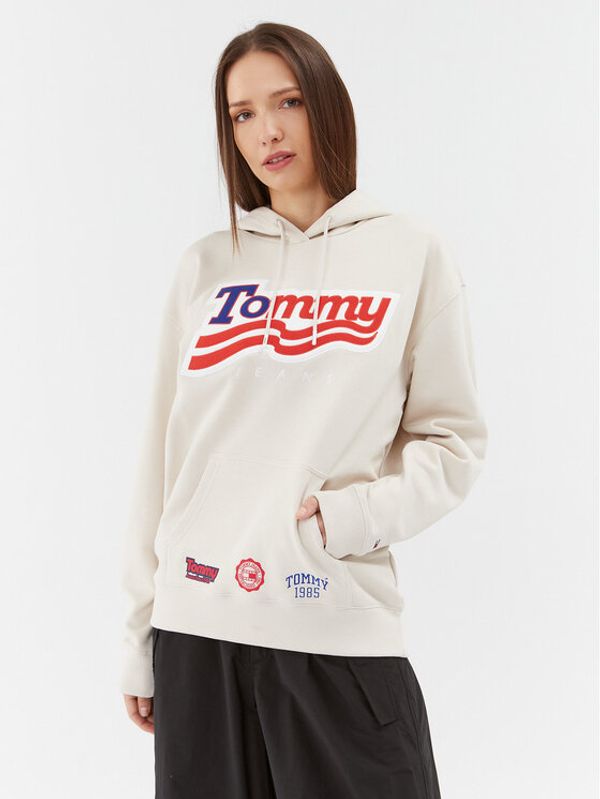 Tommy Jeans Tommy Jeans Jopa DW0DW17689 Bež Relaxed Fit