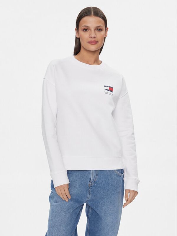 Tommy Jeans Tommy Jeans Jopa Graphic Flag DW0DW17328 Bela Boxy Fit