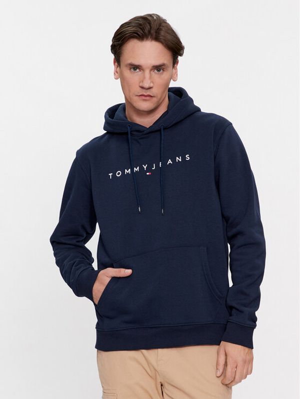 Tommy Jeans Tommy Jeans Jopa Linear Logo DM0DM17985 Mornarsko modra Regular Fit