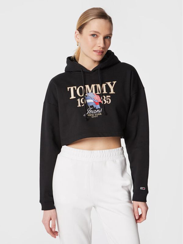 Tommy Jeans Tommy Jeans Jopa Luxe 3 DW0DW15061 Črna Regular Fit