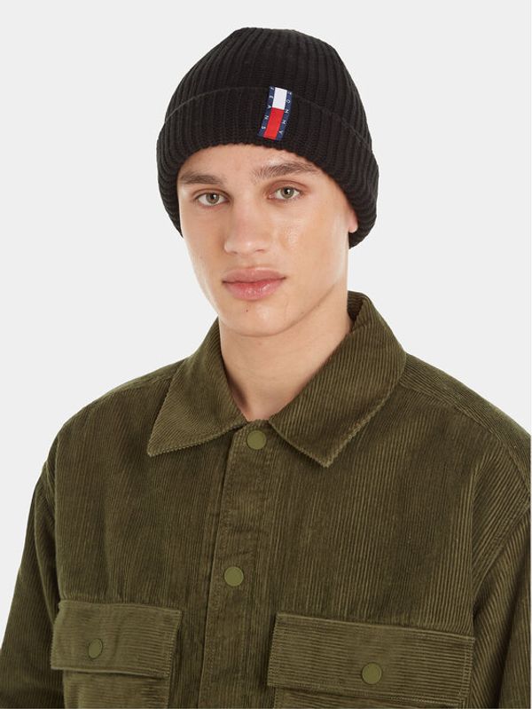 Tommy Jeans Tommy Jeans Kapa Im Tju Unisex Beanie AU0AU01808 Črna