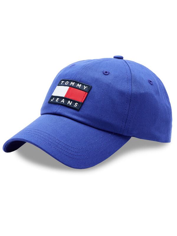 Tommy Jeans Tommy Jeans Kapa s šiltom Heritage Flag AM0AM09000 Mornarsko modra