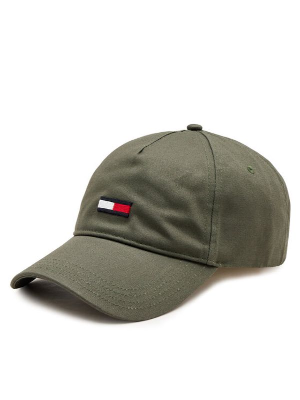 Tommy Jeans Tommy Jeans Kapa s šiltom Tjm Elongated Flag 5 Panel Cap AM0AM11692 Khaki