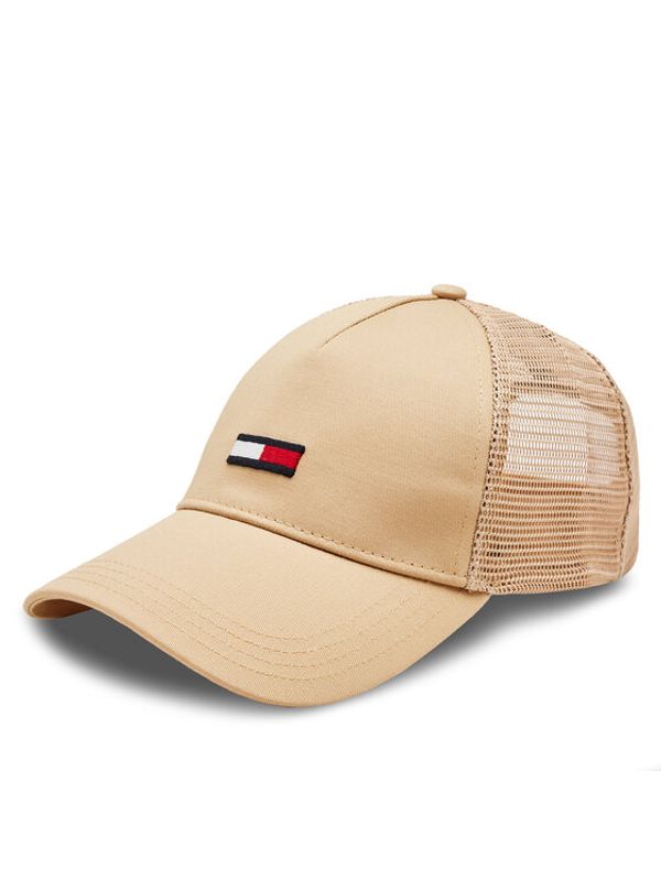 Tommy Jeans Tommy Jeans Kapa s šiltom Tjm Elongated Flag Trucker Cap AM0AM12425 Bež