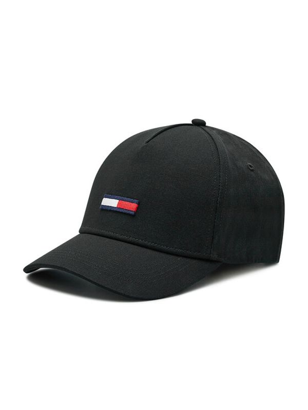 Tommy Jeans Tommy Jeans Kapa s šiltom Tju Flag Cap AU0AU00843 Črna
