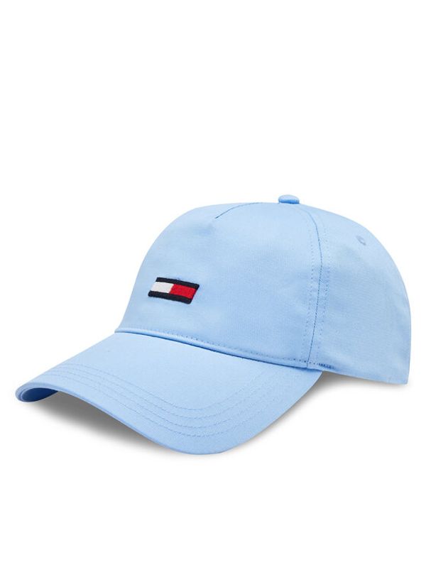 Tommy Jeans Tommy Jeans Kapa s šiltom Tjw Elongated Flag 5 Panels Cap AW0AW15842 Modra