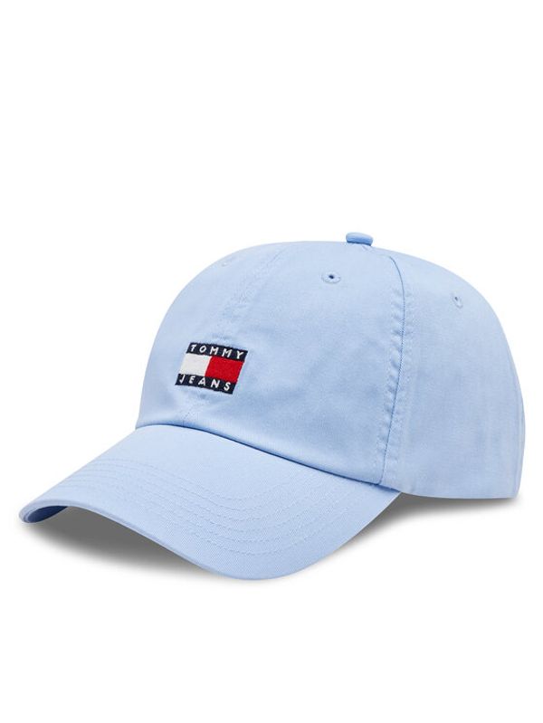 Tommy Jeans Tommy Jeans Kapa s šiltom Tjw Heritage Cap AW0AW15848 Modra