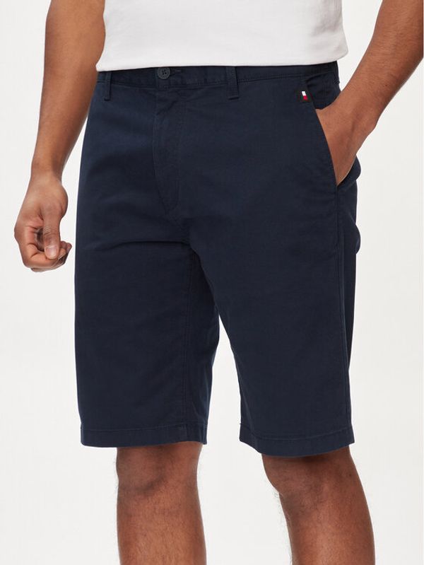 Tommy Jeans Tommy Jeans Kratke hlače iz tkanine Scanton DM0DM18812 Mornarsko modra Regular Fit