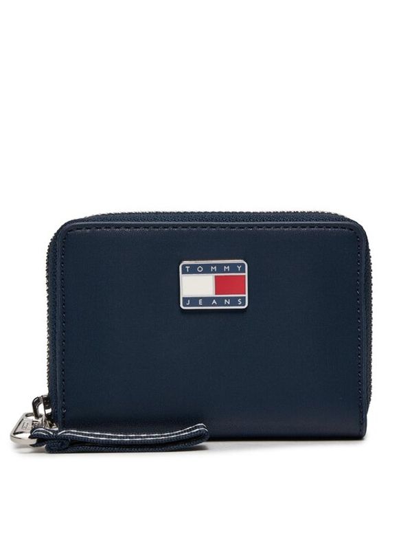 Tommy Jeans Tommy Jeans Majhna ženska denarnica Tjw City-Wide Small Za AW0AW15940 Mornarsko modra