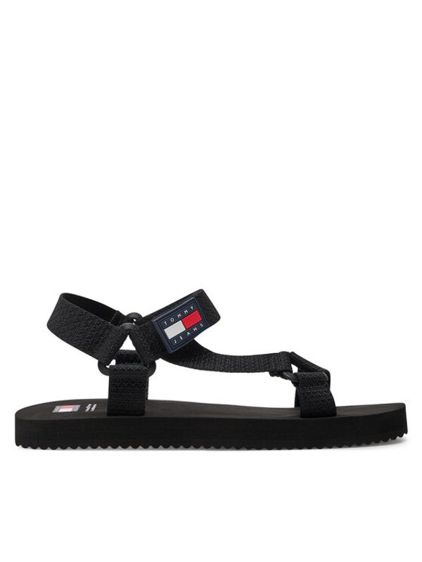 Tommy Jeans Tommy Jeans Natikači Tjm Casual Sandal EM0EM01399 Črna