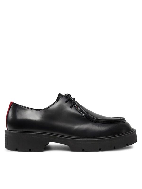 Tommy Jeans Tommy Jeans Nizki čevlji Tjm Smart Derby Shoe EM0EM01418 Črna