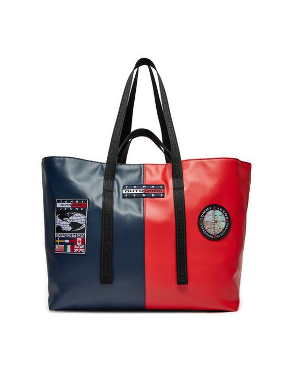 Tommy Jeans Tommy Jeans Ročna torba Tjw Archive Tote AW0AW16280 Mornarsko modra