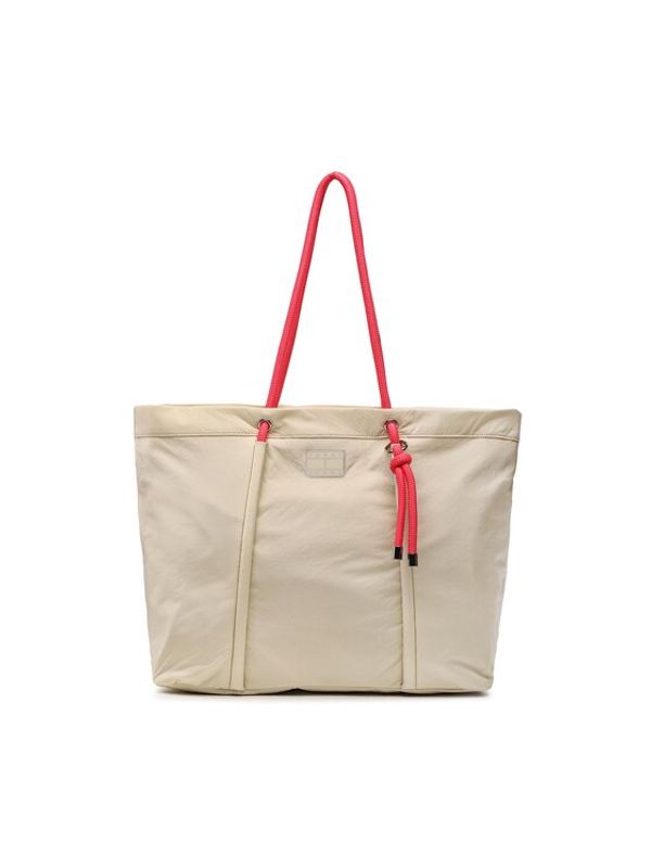 Tommy Jeans Tommy Jeans Ročna torba Tjw Beach Summer Tote AW0AW14583 Bež